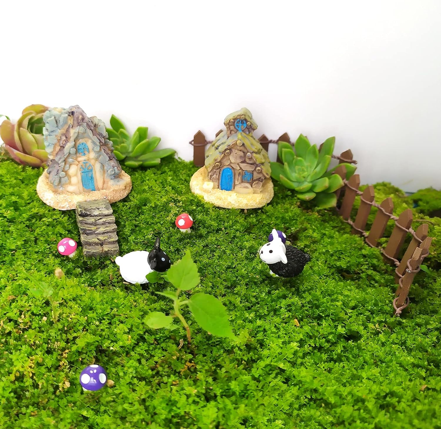 Fairy Garden Accessories-Fairy Garden Accessories Outdoor Miniature Garden Decorations Fairy Garden Supplies for Garden Patio Micro Landscape Yard Bonsai Decoration-Miniature Fairy Garden Kit